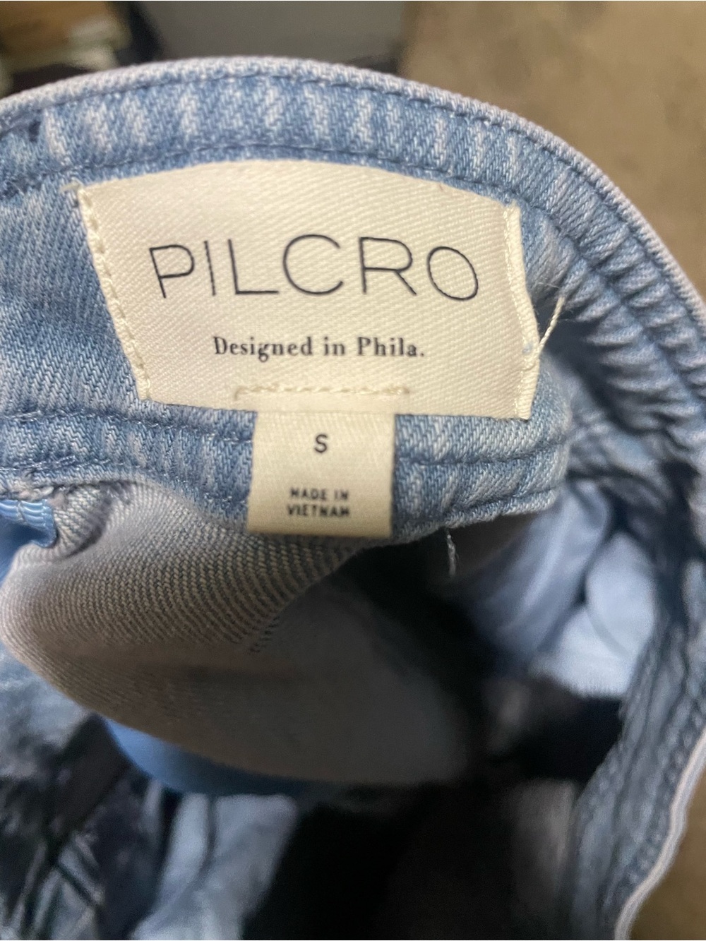Pilcro by Anthropologie Denim A-Line Midi Skirt - Light Blue - Picture 8 of 8